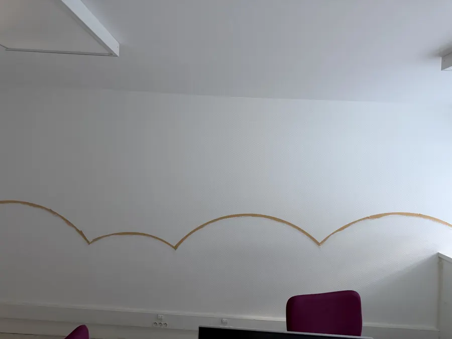 Peinture décorative d'un espace de coworking à Toulouse, photo 3