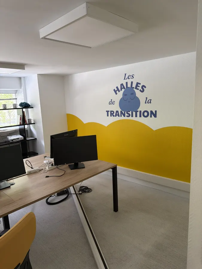 Peinture décorative d'un espace de coworking à Toulouse, photo 10