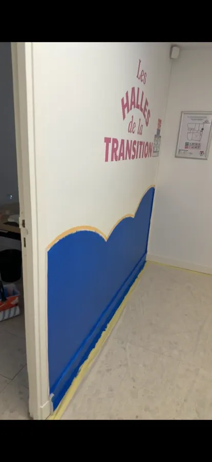 Peinture décorative d'un espace de coworking à Toulouse, photo 11